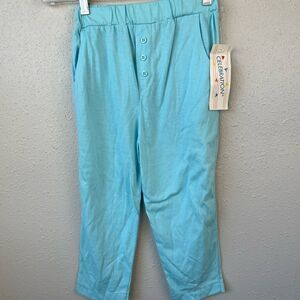 NWT Vintage Celebration Blue Kids Pants 5/6